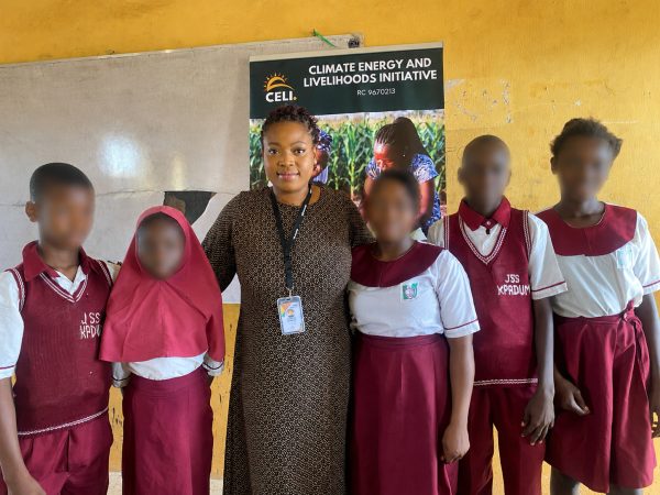 CELI’s climate and energy lecture with students at JSS Kpaduma, Abuja